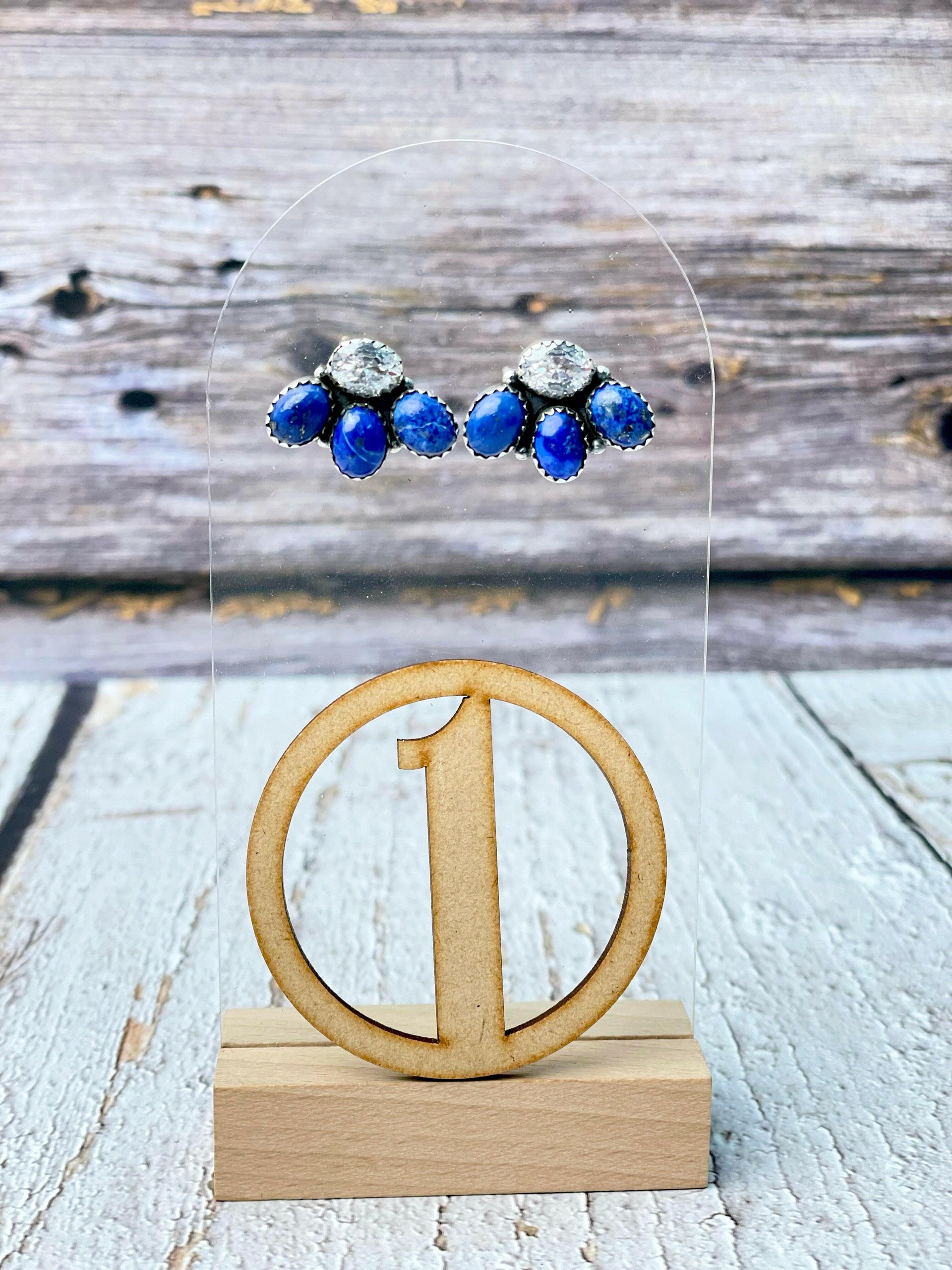 Mini Crystal Cluster Earrings-Earrings-Krush Kandy, Women's Online Fashion Boutique Located in Phoenix, Arizona (Scottsdale Area)