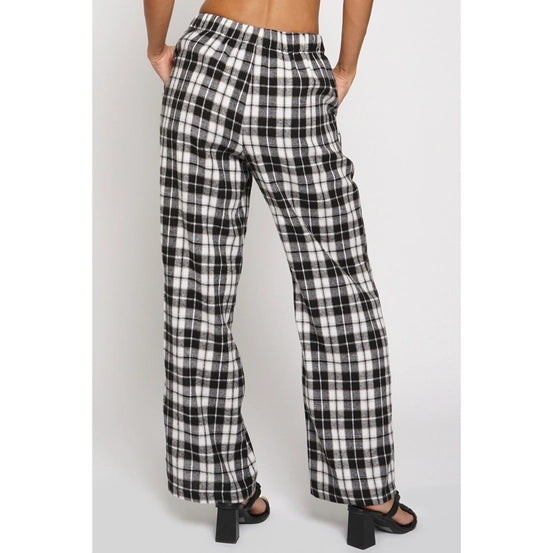 Plaid Flannel Pants-Bottoms-Krush Kandy, Women's Online Fashion Boutique Located in Phoenix, Arizona (Scottsdale Area)