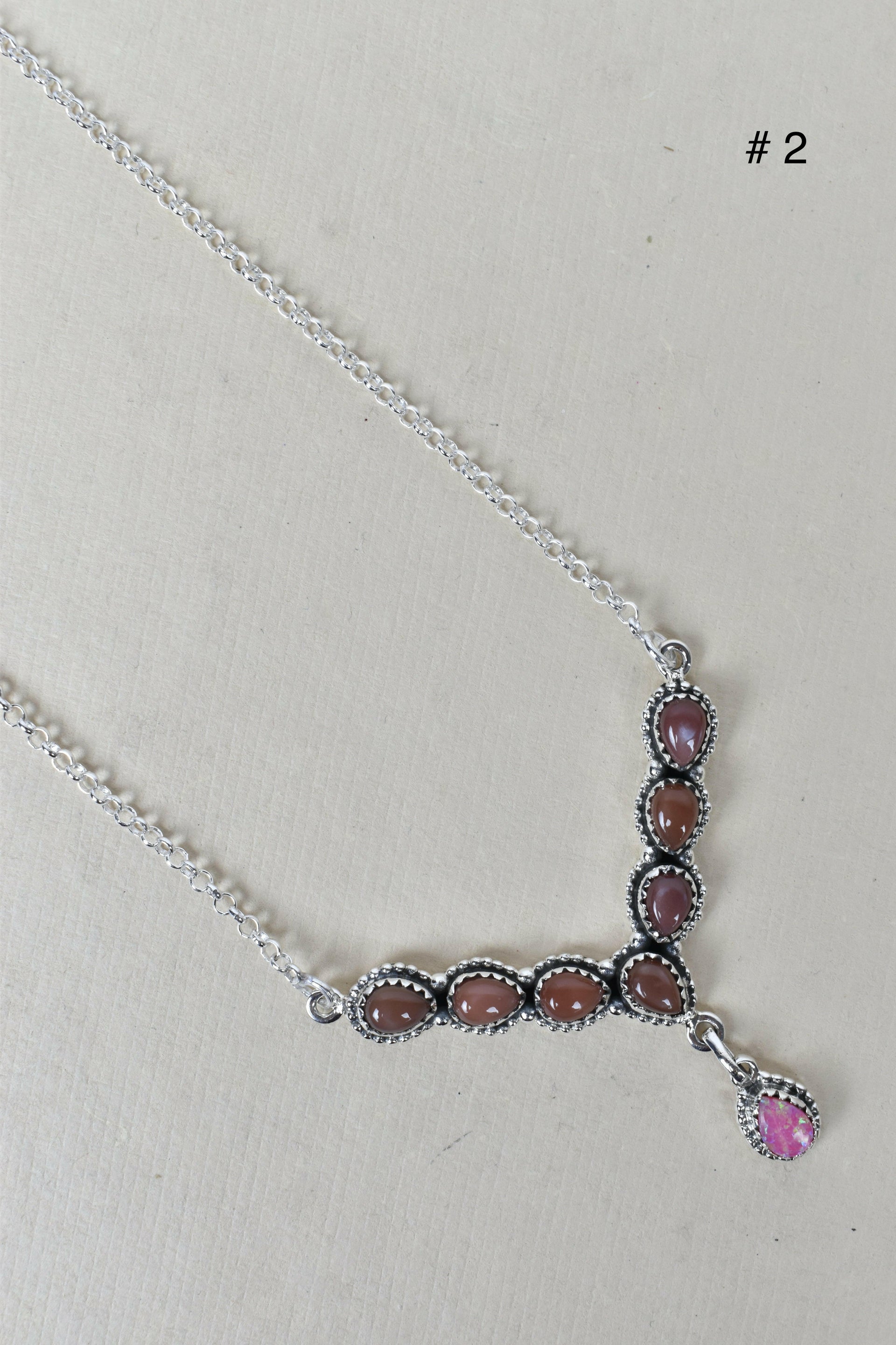 Y Knot Sterling Silver Necklace-Lariat and Y Necklaces-Krush Kandy, Women's Online Fashion Boutique Located in Phoenix, Arizona (Scottsdale Area)