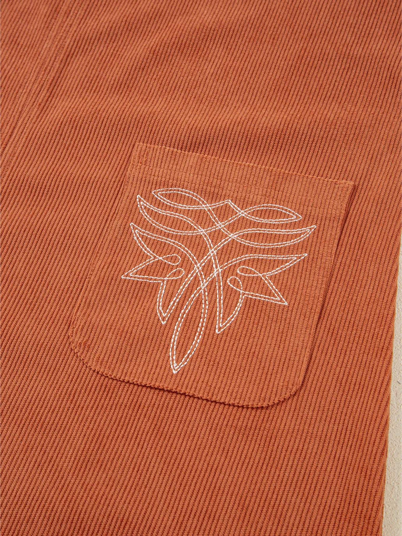 Corduroy Western Embroidered Patched Pocket Shift Sleeveless Mini Dress-dresses-Krush Kandy, Women's Online Fashion Boutique Located in Phoenix, Arizona (Scottsdale Area)