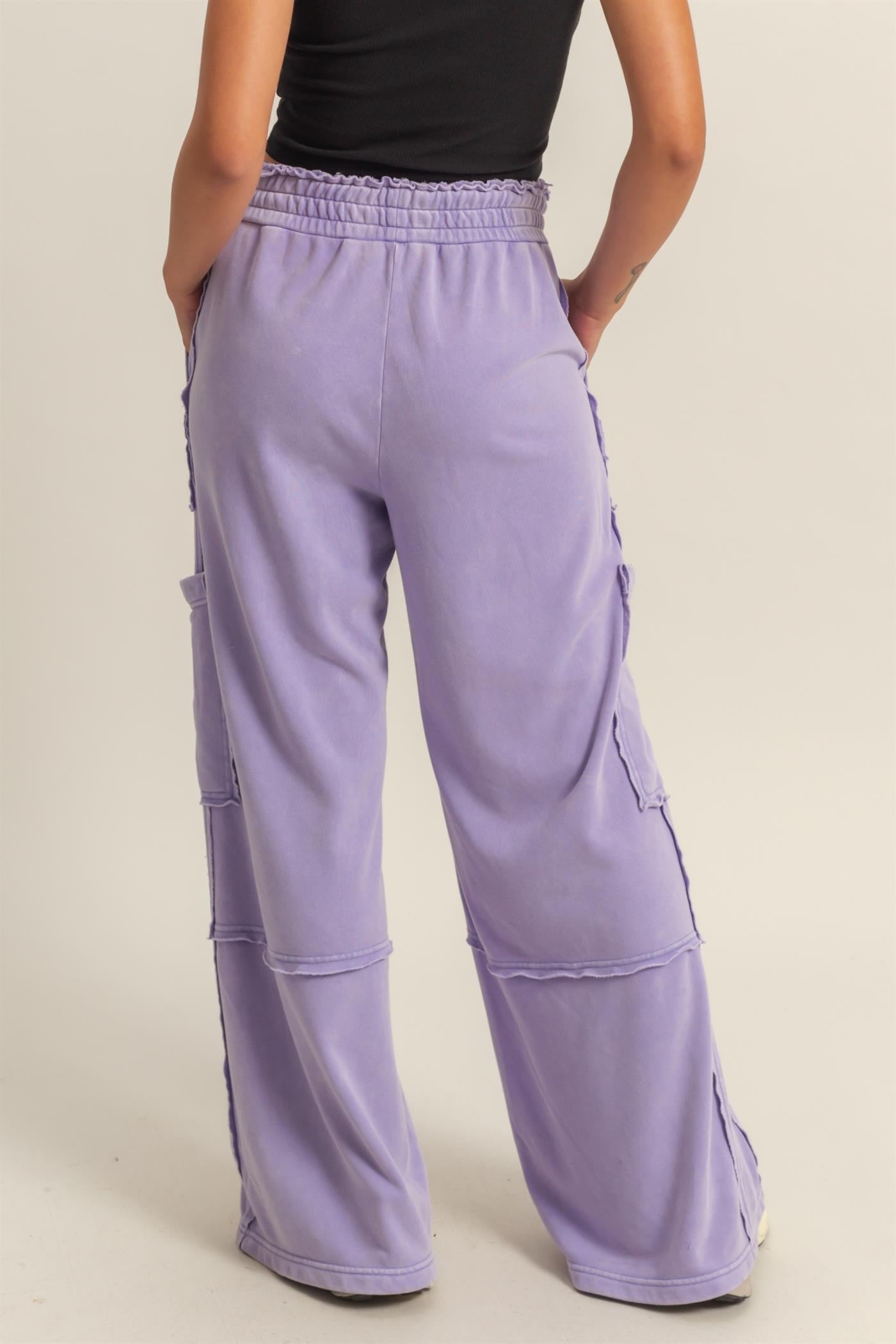 Oversized Utility Sweatpants-Pants-Krush Kandy, Women's Online Fashion Boutique Located in Phoenix, Arizona (Scottsdale Area)