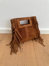 Lilly Fringe Suede Mini Bag