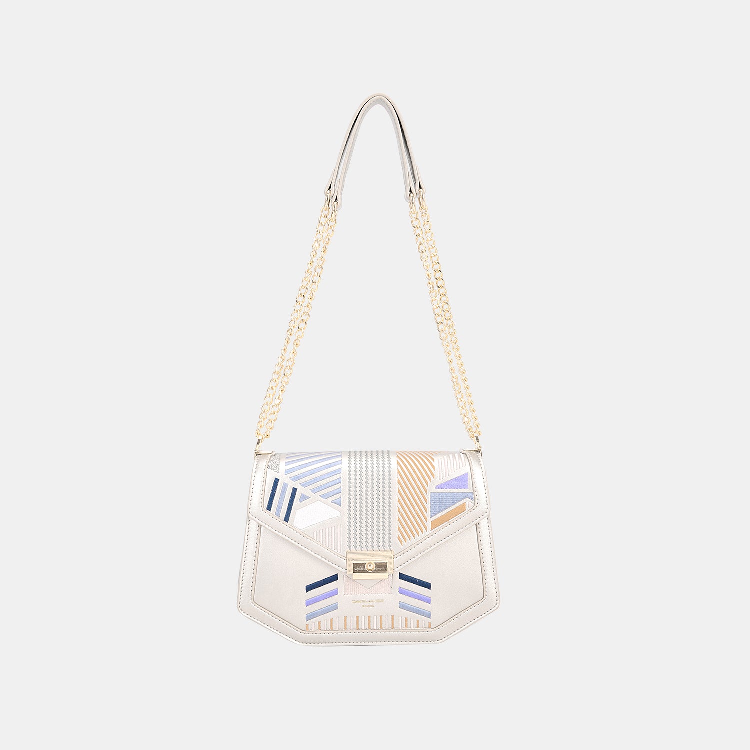 David Jones Geometric Print Crossbody Bag-Purses & Bags-Krush Kandy, Women's Online Fashion Boutique Located in Phoenix, Arizona (Scottsdale Area)