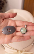 One Of A Kind Sterling Opal Slab Pendants-Necklaces-Krush Kandy, Women's Online Fashion Boutique Located in Phoenix, Arizona (Scottsdale Area)