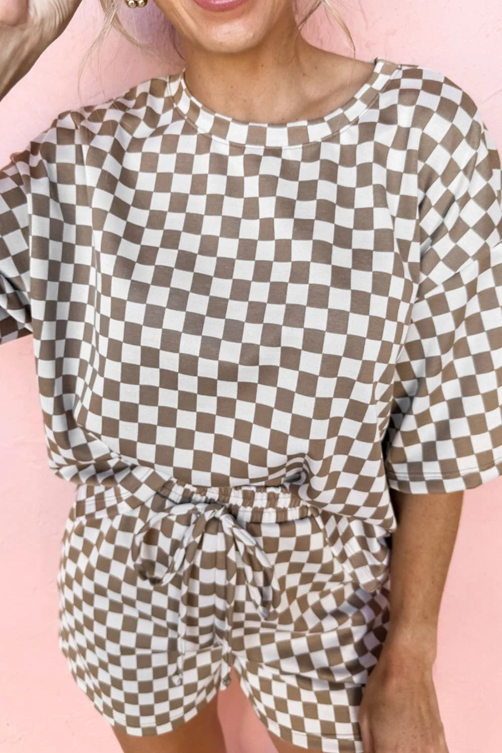 Checkmate Lounge Set-2 Piece Outfit Sets-Krush Kandy, Women's Online Fashion Boutique Located in Phoenix, Arizona (Scottsdale Area)