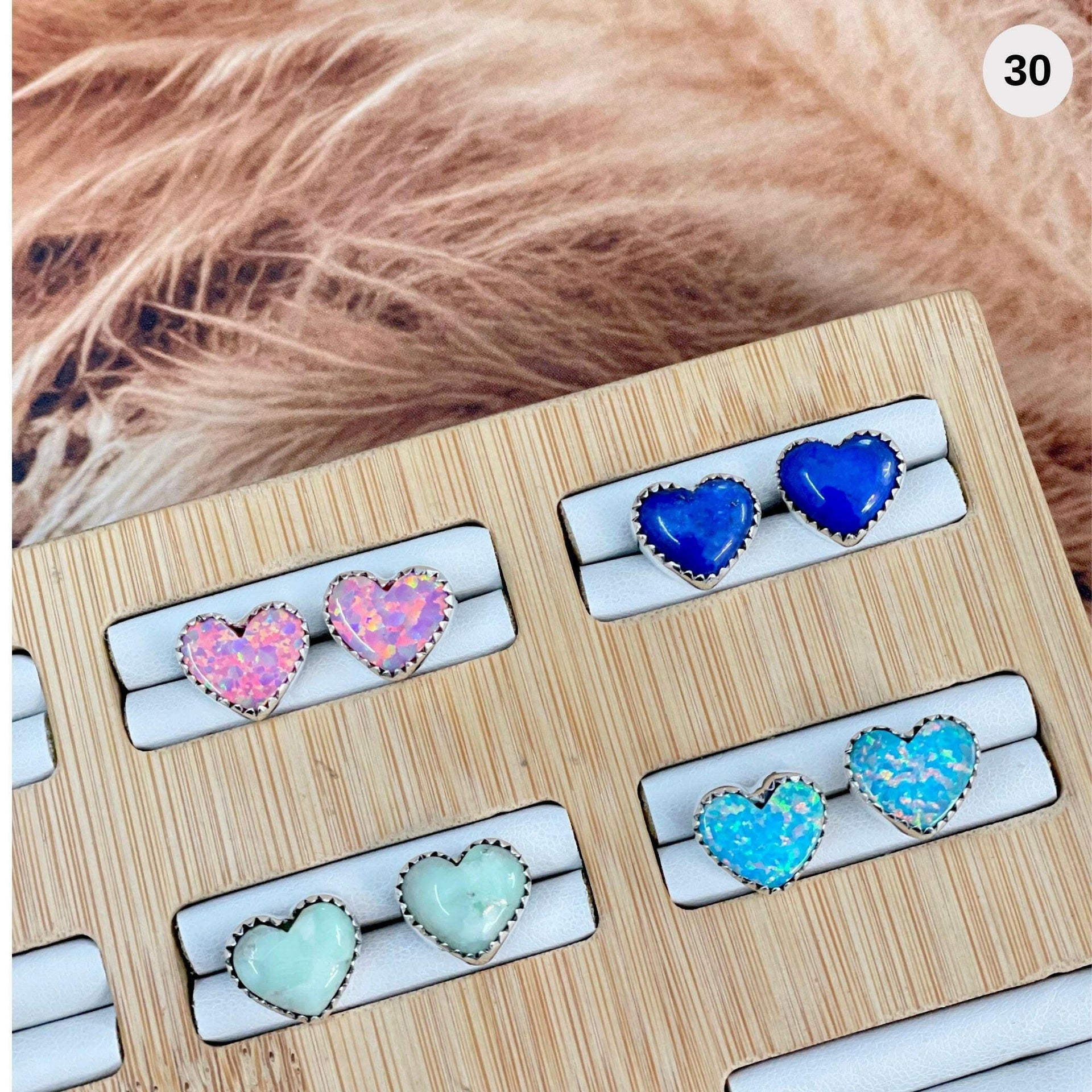 Little Heart Stud Earrings | MADE TO ORDER-Stud Earrings-Krush Kandy, Women's Online Fashion Boutique Located in Phoenix, Arizona (Scottsdale Area)