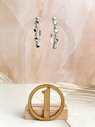 Multi Opal Hoop Earrings sno 18-Earrings-Krush Kandy, Women's Online Fashion Boutique Located in Phoenix, Arizona (Scottsdale Area)