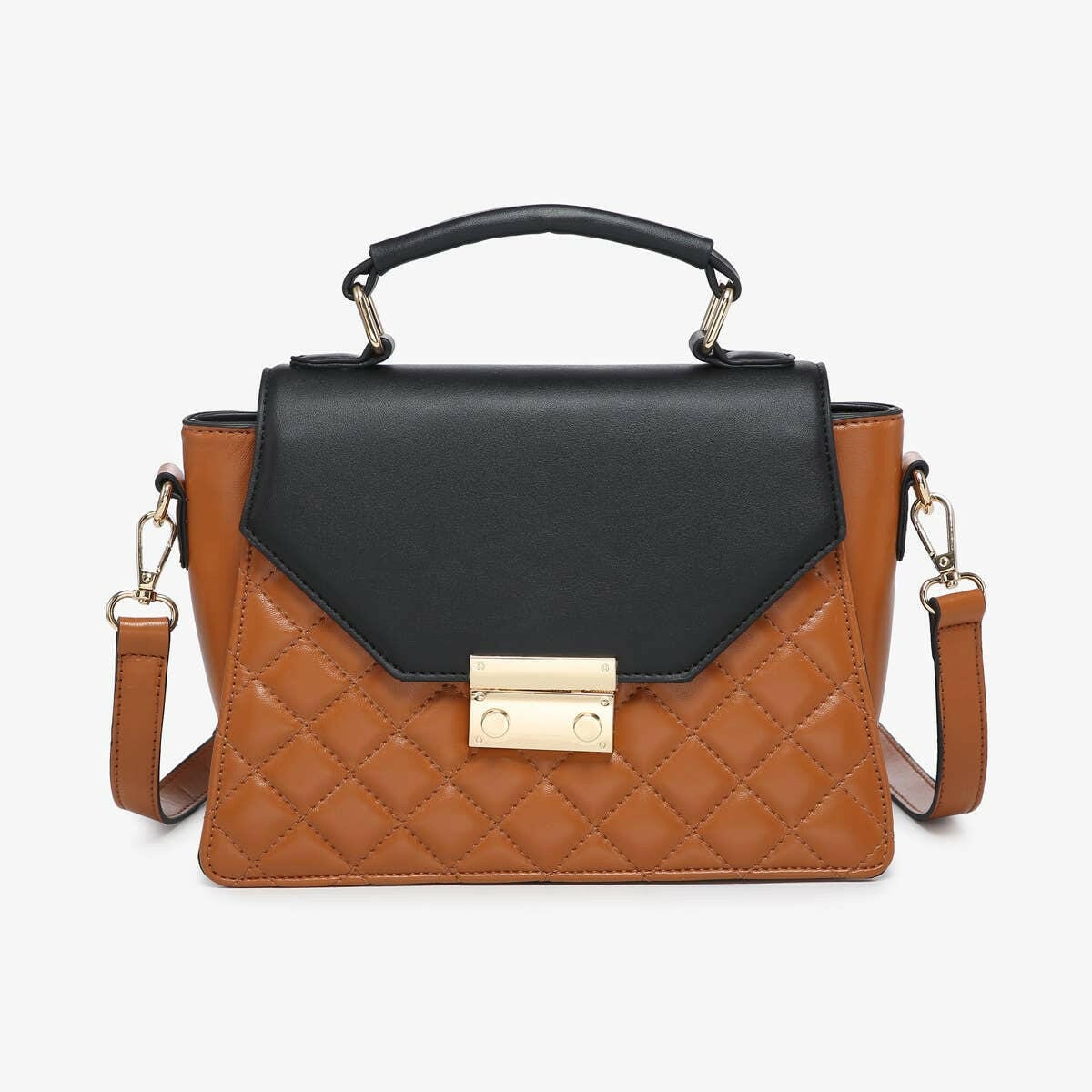 Lou Square Quilted Crossbody-handbags-Krush Kandy, Women's Online Fashion Boutique Located in Phoenix, Arizona (Scottsdale Area)