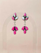 Cotton Candy & Mimosa Pink Opal Earrings-Earrings-Krush Kandy, Women's Online Fashion Boutique Located in Phoenix, Arizona (Scottsdale Area)