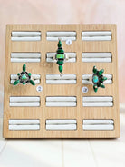 Irish Green Dahlia & Sonoran One of a Kind Boho Rings-Rings-Krush Kandy, Women's Online Fashion Boutique Located in Phoenix, Arizona (Scottsdale Area)