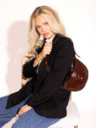 JN2773 Adelaide Shoulder Bag w/ Snap Closure-Krush Kandy, Women's Online Fashion Boutique Located in Phoenix, Arizona (Scottsdale Area)