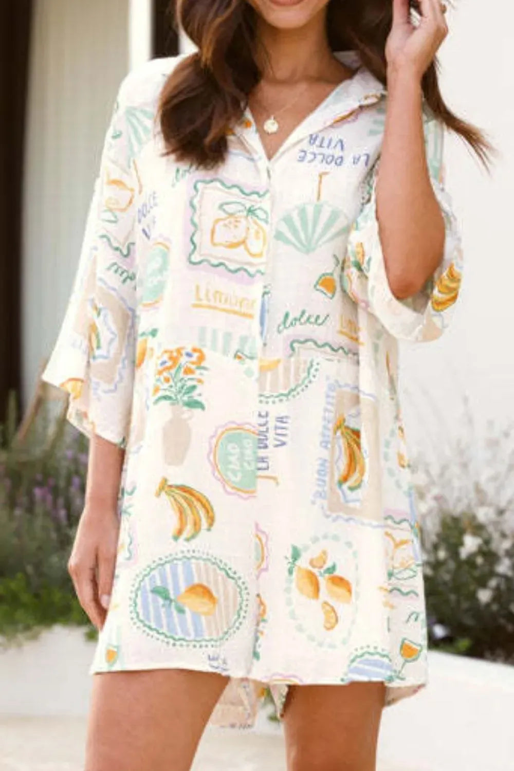 La Dolce Vita Graphic Belted Romper-Krush Kandy, Women's Online Fashion Boutique Located in Phoenix, Arizona (Scottsdale Area)