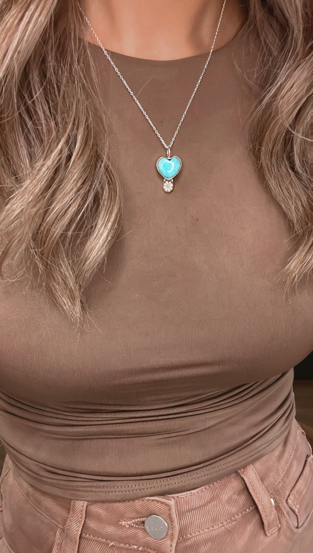 Little Daisy Single Stone Necklace | PRE-ORDER-Necklaces-Krush Kandy, Women's Online Fashion Boutique Located in Phoenix, Arizona (Scottsdale Area)