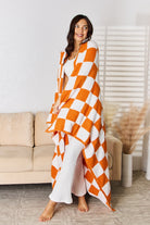 Cuddley Checkered Decorative Throw Blanket-Krush Kandy, Women's Online Fashion Boutique Located in Phoenix, Arizona (Scottsdale Area)