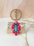 Sterling Stamped Cluster Cuffs-Bracelets-Krush Kandy, Women's Online Fashion Boutique Located in Phoenix, Arizona (Scottsdale Area)