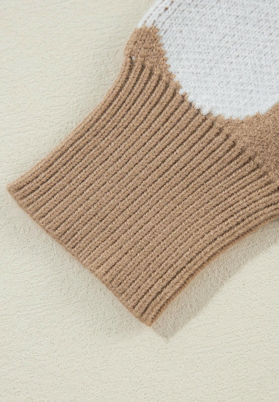 Warmhearted Knit Heart Sweater-Krush Kandy, Women's Online Fashion Boutique Located in Phoenix, Arizona (Scottsdale Area)