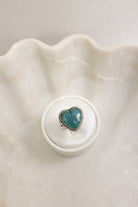 In Love With Turquoise Hearts Sterling Silver Ring-Krush Kandy, Women's Online Fashion Boutique Located in Phoenix, Arizona (Scottsdale Area)