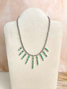 Desert Pearl Stone Drop Necklaces-Necklaces-Krush Kandy, Women's Online Fashion Boutique Located in Phoenix, Arizona (Scottsdale Area)