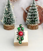 Krush Kandy Holiday Cluster Ring-Rings-Krush Kandy, Women's Online Fashion Boutique Located in Phoenix, Arizona (Scottsdale Area)