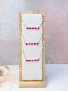 Desert Bar Jasper Fancy Chain Necklace-Necklaces-Krush Kandy, Women's Online Fashion Boutique Located in Phoenix, Arizona (Scottsdale Area)