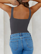 Solid Color Wide Strap Cami-Krush Kandy, Women's Online Fashion Boutique Located in Phoenix, Arizona (Scottsdale Area)