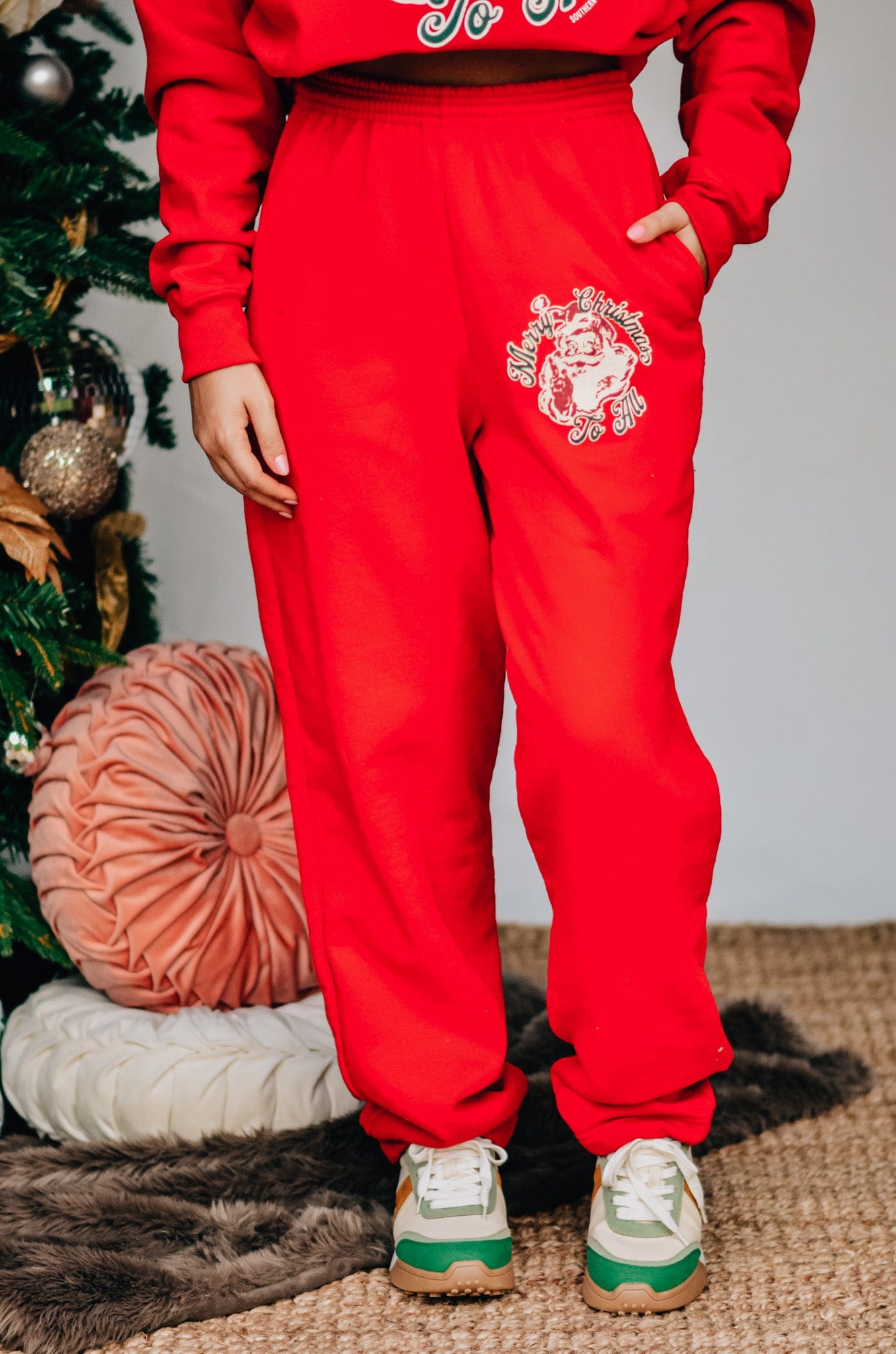 Vintage Santa R ed Pants-Krush Kandy, Women's Online Fashion Boutique Located in Phoenix, Arizona (Scottsdale Area)