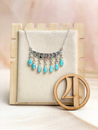 Boho Opal Tassels Necklace Sno 16-Necklaces-Krush Kandy, Women's Online Fashion Boutique Located in Phoenix, Arizona (Scottsdale Area)