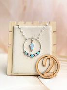 Boho Opal Tassels Necklace Sno 23-Necklaces-Krush Kandy, Women's Online Fashion Boutique Located in Phoenix, Arizona (Scottsdale Area)