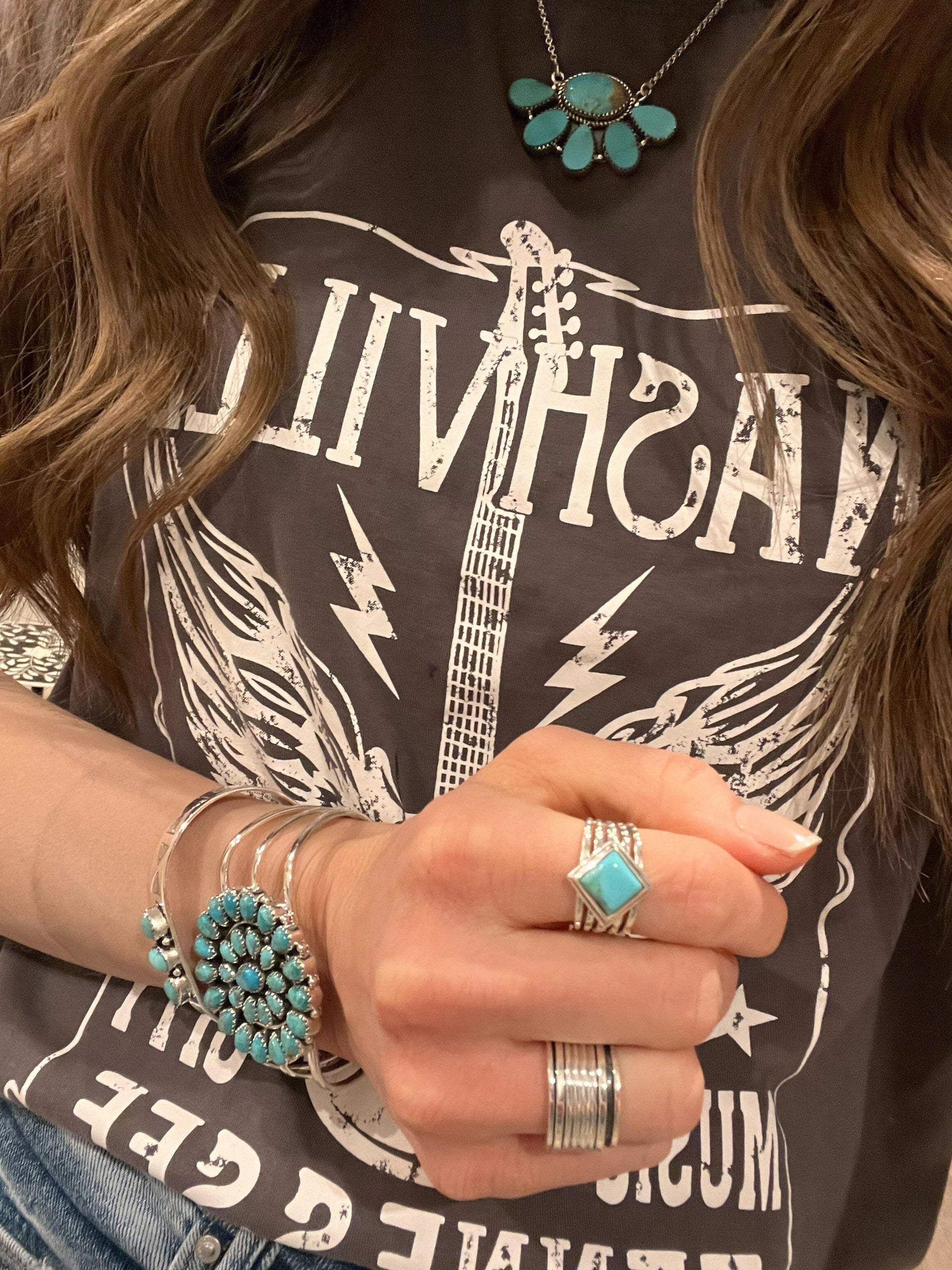 Solid Sterling Silver Spinner Ring-Spinner Rings-Krush Kandy, Women's Online Fashion Boutique Located in Phoenix, Arizona (Scottsdale Area)