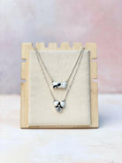 Baby Bar and Cluster Layered Necklace-Necklaces-Krush Kandy, Women's Online Fashion Boutique Located in Phoenix, Arizona (Scottsdale Area)