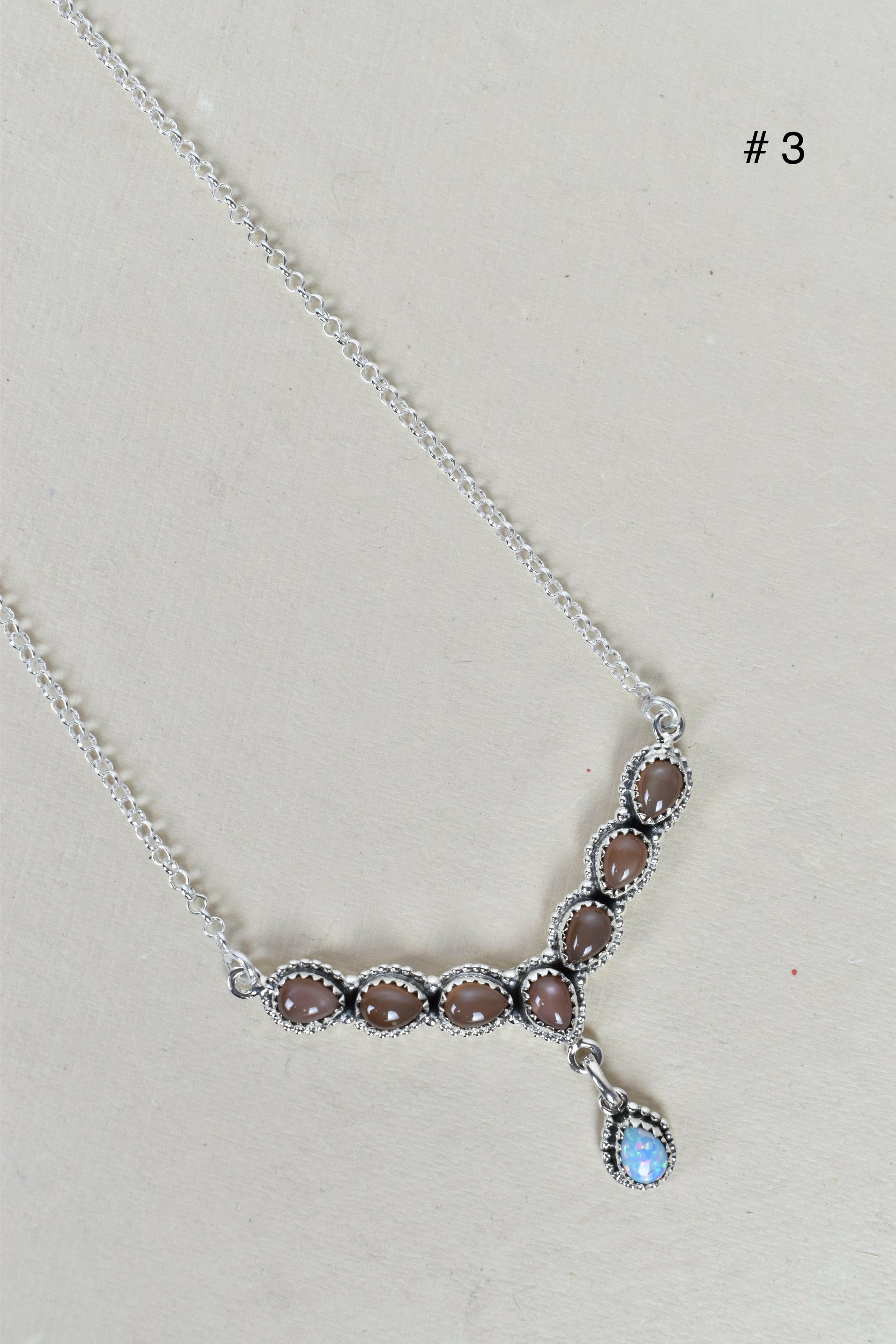 Y Knot Sterling Silver Necklace-Lariat and Y Necklaces-Krush Kandy, Women's Online Fashion Boutique Located in Phoenix, Arizona (Scottsdale Area)