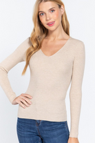 Sleek Simplicity Knit Sweater Top-Sweaters-Krush Kandy, Women's Online Fashion Boutique Located in Phoenix, Arizona (Scottsdale Area)