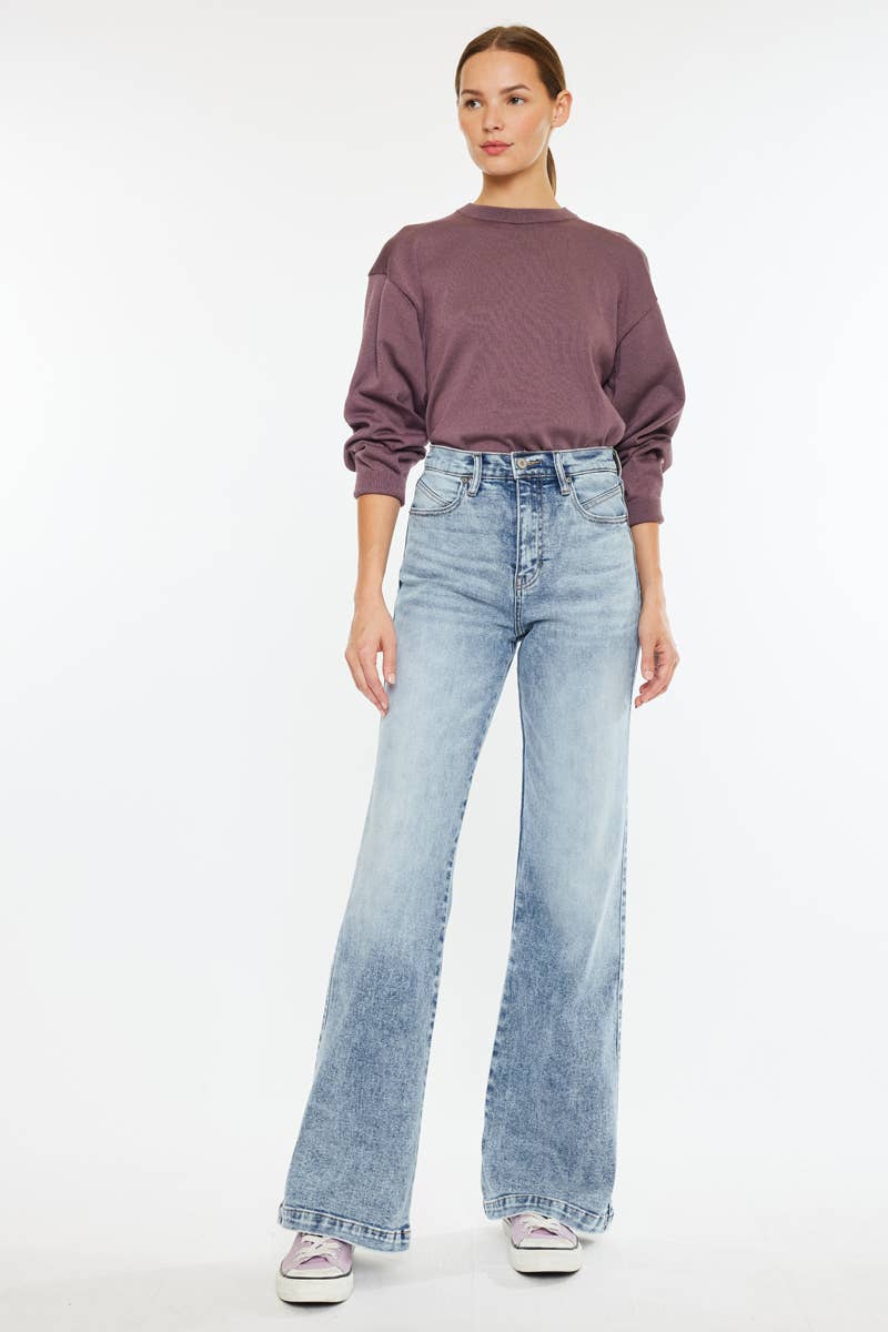 Kancan Ultra High-Rise 90’s Flare Jeans-jeans-Krush Kandy, Women's Online Fashion Boutique Located in Phoenix, Arizona (Scottsdale Area)