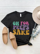 Oh For Peeps Sake Graphic Tee-Krush Kandy, Women's Online Fashion Boutique Located in Phoenix, Arizona (Scottsdale Area)