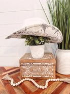 Floral Print Hat-Hats-Krush Kandy, Women's Online Fashion Boutique Located in Phoenix, Arizona (Scottsdale Area)