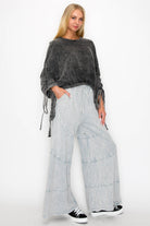 Wander Free Mineral Washed Boho Sweatshirt-Bottoms-Krush Kandy, Women's Online Fashion Boutique Located in Phoenix, Arizona (Scottsdale Area)