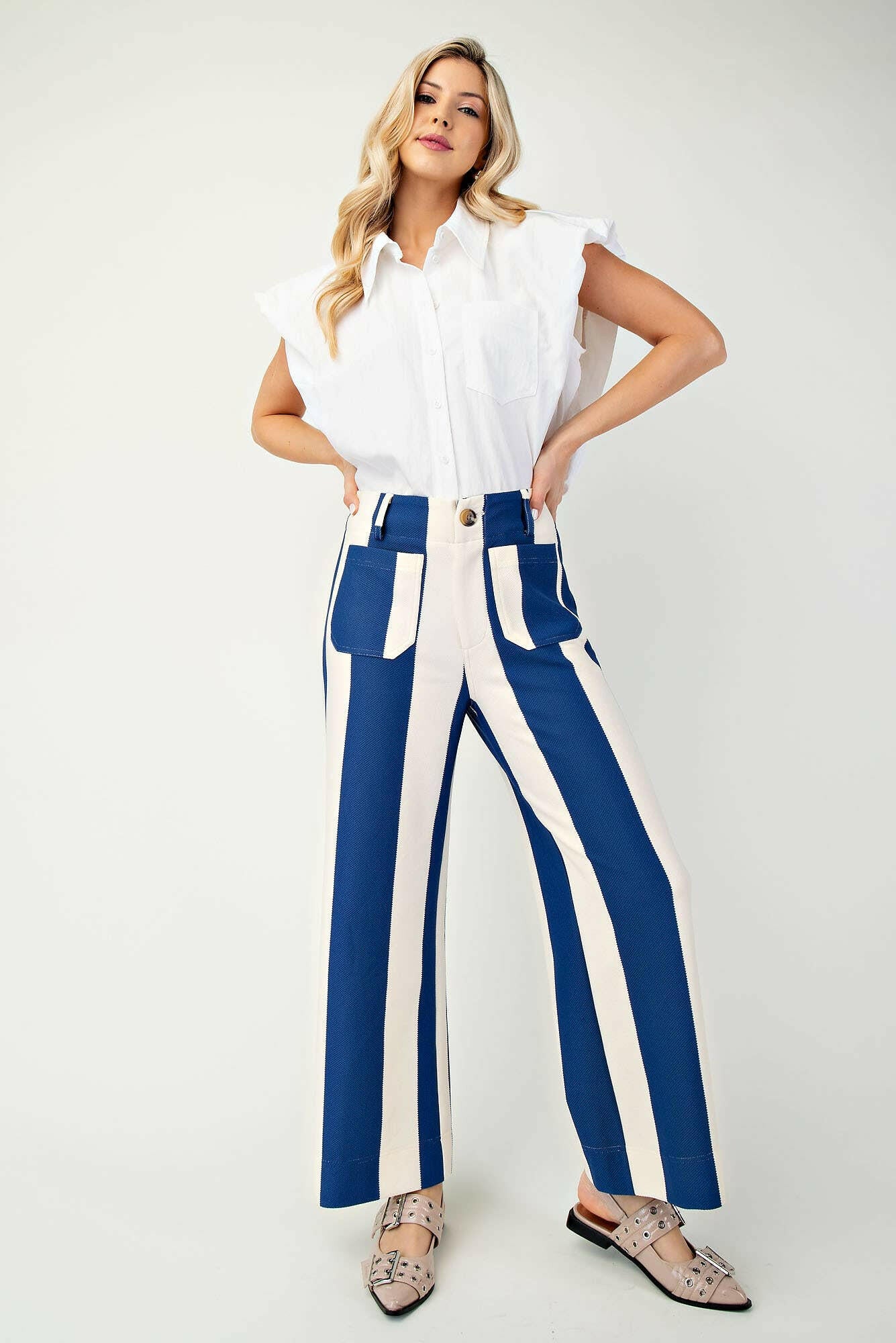 Iris Colette Cropped Wide-Leg Pants-Krush Kandy, Women's Online Fashion Boutique Located in Phoenix, Arizona (Scottsdale Area)