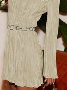 Cutout Back Flare Sleeve Dress-Dresses-Krush Kandy, Women's Online Fashion Boutique Located in Phoenix, Arizona (Scottsdale Area)