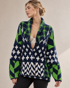 Mosaic Muse Patterned Cardigan