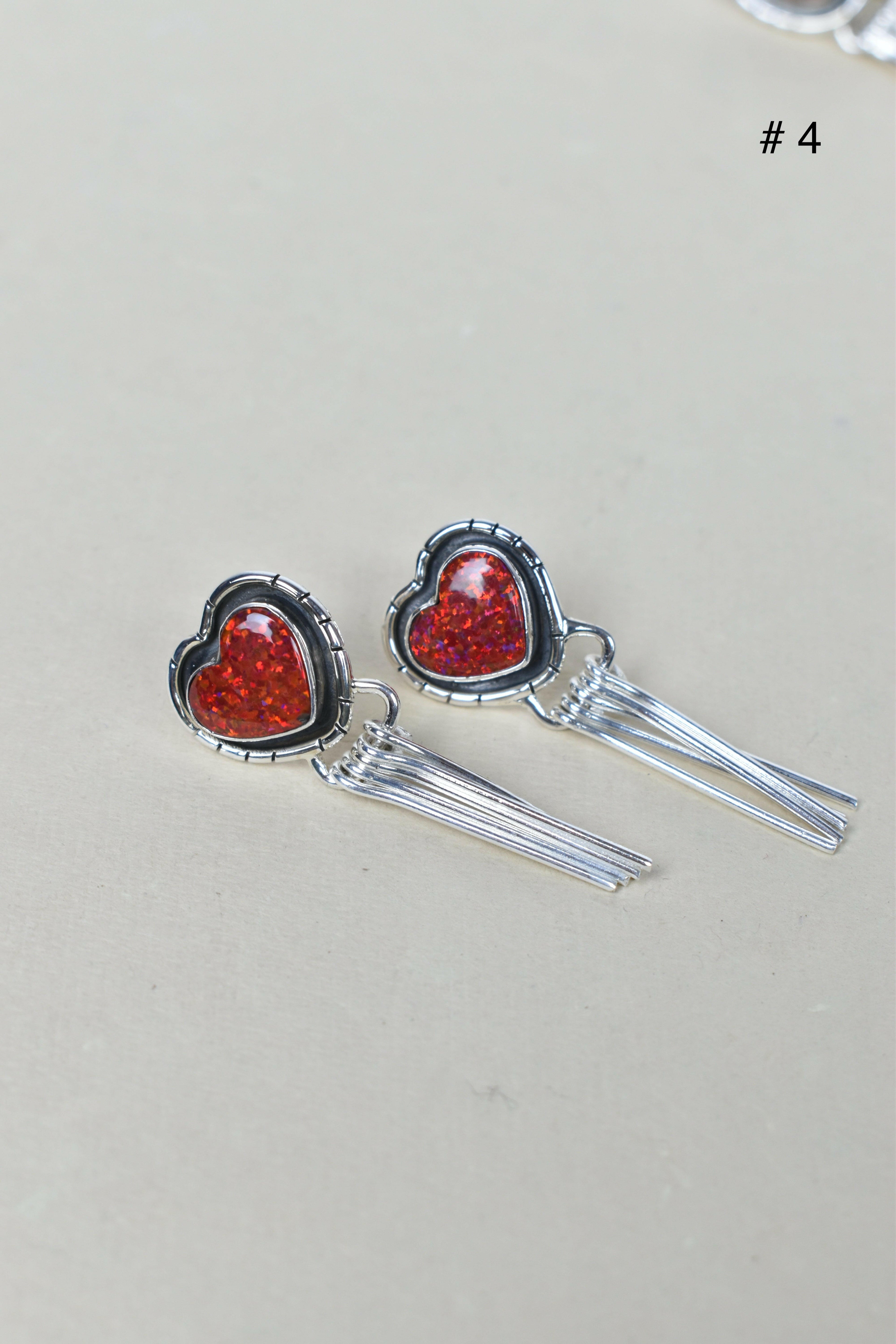Solo Stone Sterling Cascade Earrings-Drop Earrings-Krush Kandy, Women's Online Fashion Boutique Located in Phoenix, Arizona (Scottsdale Area)