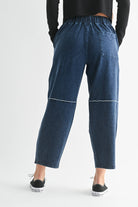 Cotton Blend Mineral Wash Cropped Straight Leg Pants-Bottoms-Krush Kandy, Women's Online Fashion Boutique Located in Phoenix, Arizona (Scottsdale Area)