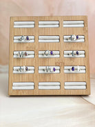 Dainty Initial Floater Rings-Rings-Krush Kandy, Women's Online Fashion Boutique Located in Phoenix, Arizona (Scottsdale Area)