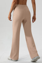 High Waist Straight Active Pants-Pants-Krush Kandy, Women's Online Fashion Boutique Located in Phoenix, Arizona (Scottsdale Area)