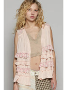 Ruffle Knit Cardigan-Krush Kandy, Women's Online Fashion Boutique Located in Phoenix, Arizona (Scottsdale Area)