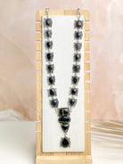 Krush Long Statement Black Jack Necklace-Necklaces-Krush Kandy, Women's Online Fashion Boutique Located in Phoenix, Arizona (Scottsdale Area)