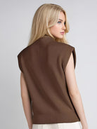 Lunet Sleeveless Sweater-Tops-Krush Kandy, Women's Online Fashion Boutique Located in Phoenix, Arizona (Scottsdale Area)