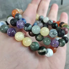 8mm Multi Stone Beaded Stretch Bracelet-Beaded Bracelets-Krush Kandy, Women's Online Fashion Boutique Located in Phoenix, Arizona (Scottsdale Area)