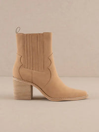 The Addison | Camel Perfectly Paneled Western Boot