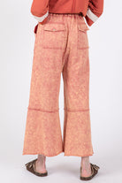 SAGE + FIG Mineral Washed Terry Wide Leg Pants-Krush Kandy, Women's Online Fashion Boutique Located in Phoenix, Arizona (Scottsdale Area)