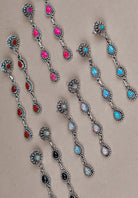 Sterling Silver Tear Drop Earrings-Drop Earrings-Krush Kandy, Women's Online Fashion Boutique Located in Phoenix, Arizona (Scottsdale Area)